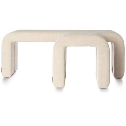 Coco Maison Noah bankje H47cm Creme